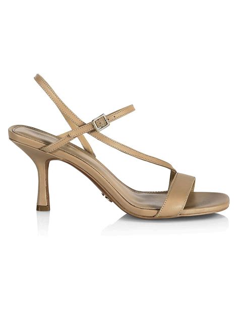 michael kors tasha leather slingback sandals